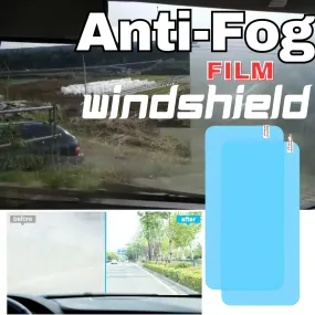 ২ পিসের সেট-Car Windshield Mirror Film Anti Fog Clear Film