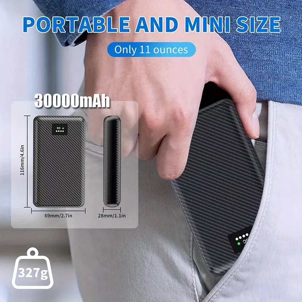 40000mAh Power Bank DC 7.4V Portable Charger for Heating Equipment