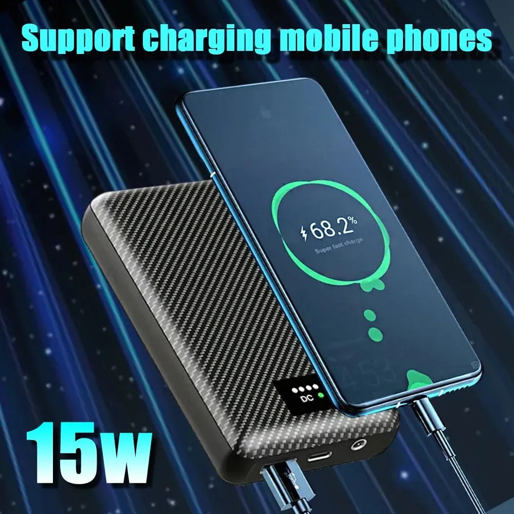 40000mAh Power Bank DC 7.4V Portable Charger for Heating Equipment