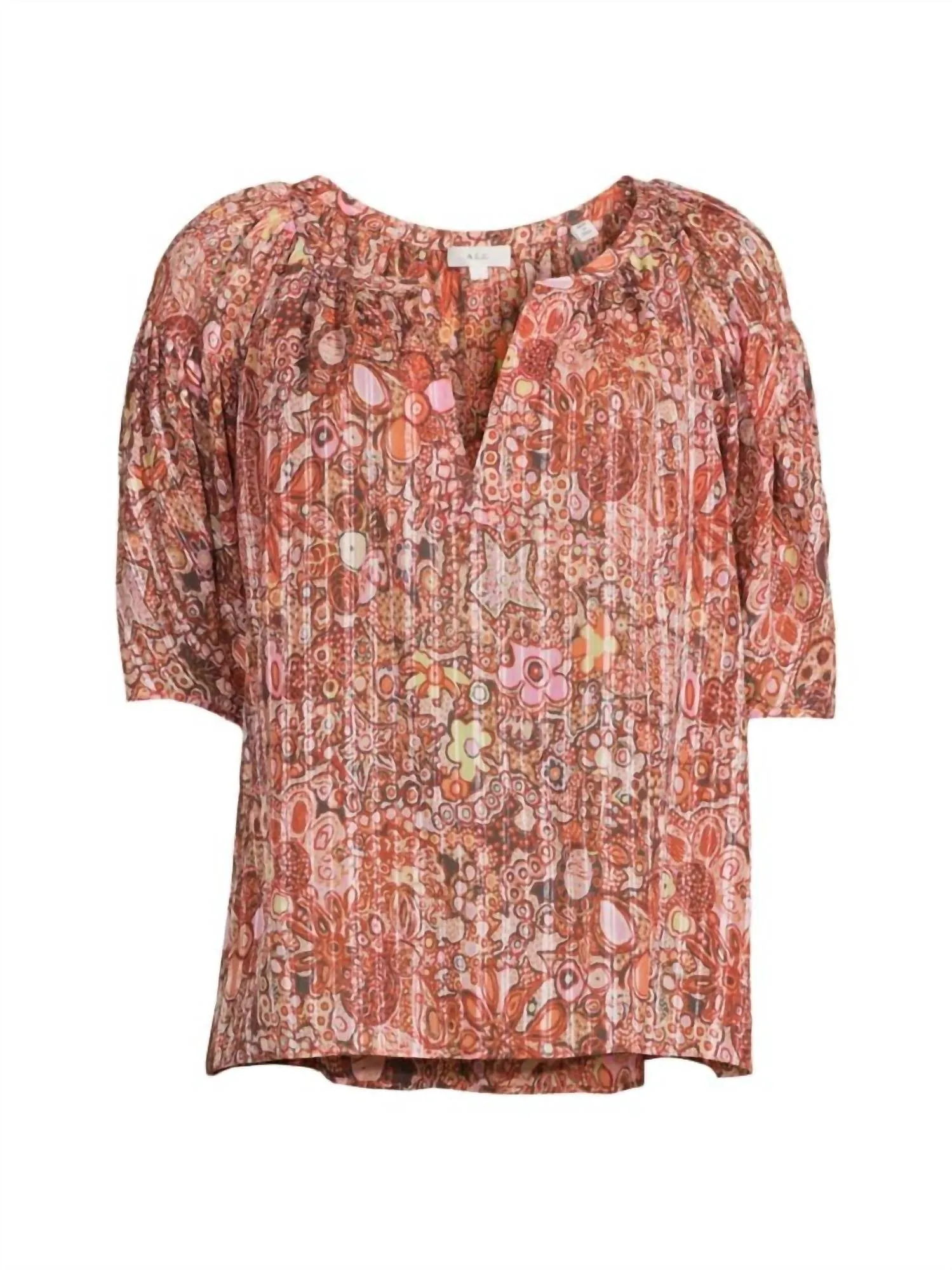 A.L.C. - JULIANNA SILK TOP