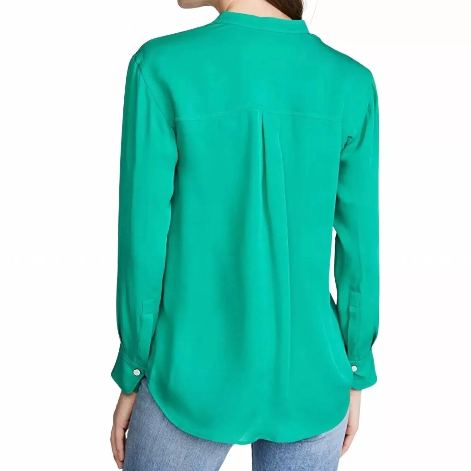 A.L.C. - LUCA SILK BLOUSE