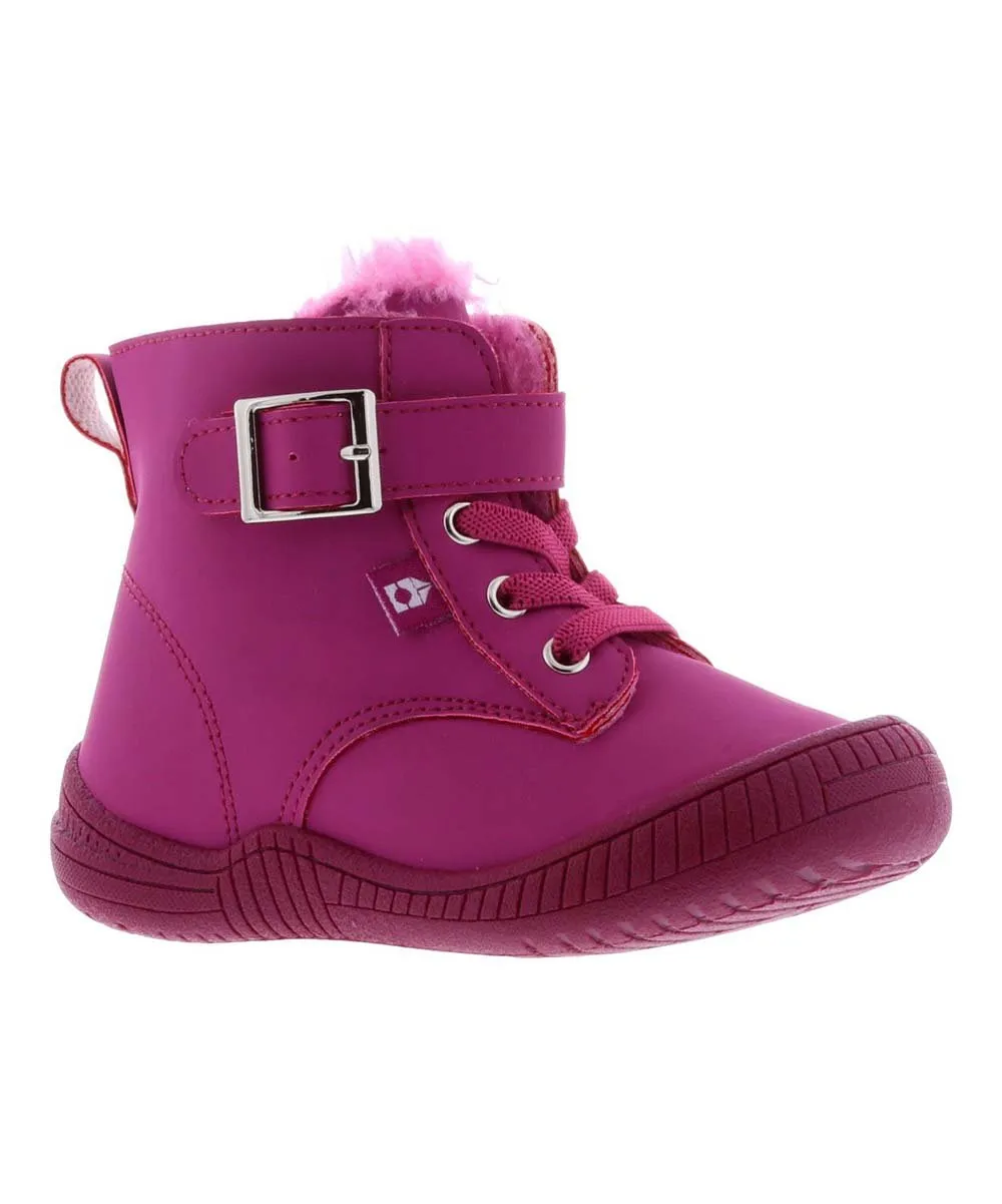 Berry Madeline Faux Fur-Lined Boot - Girls