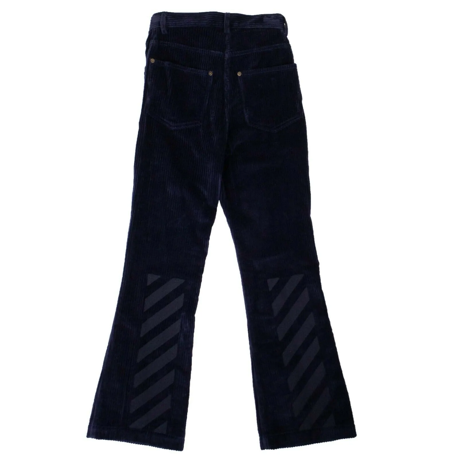 Blue Velvet Cotton Pants