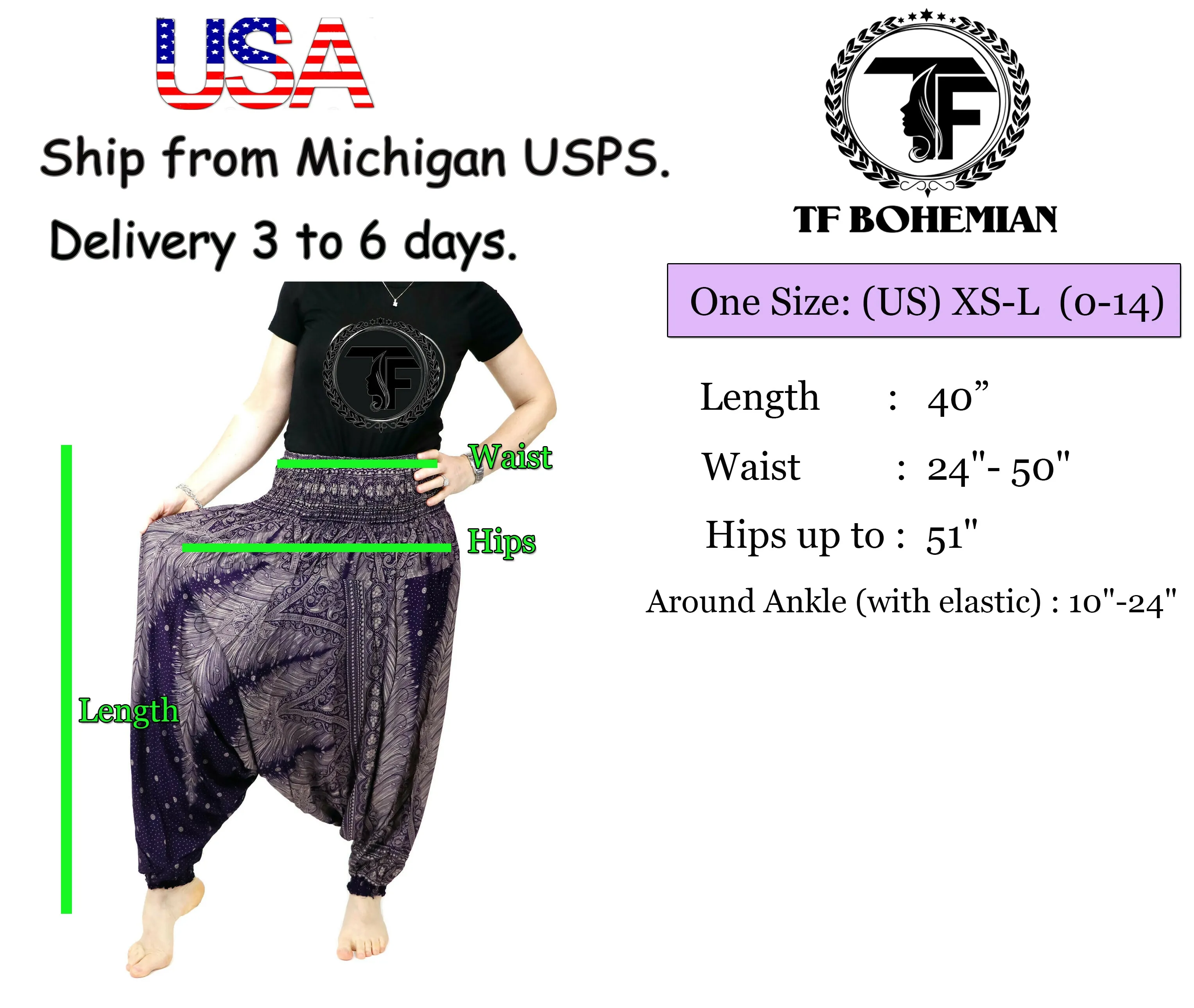 Harem Pants Mandala Floral Jumpsuits Rompers Baggy Yoga Pants Drop Crotch