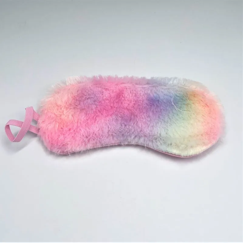 Kingsley Cotton Candy Faux Fur Slumber Masque