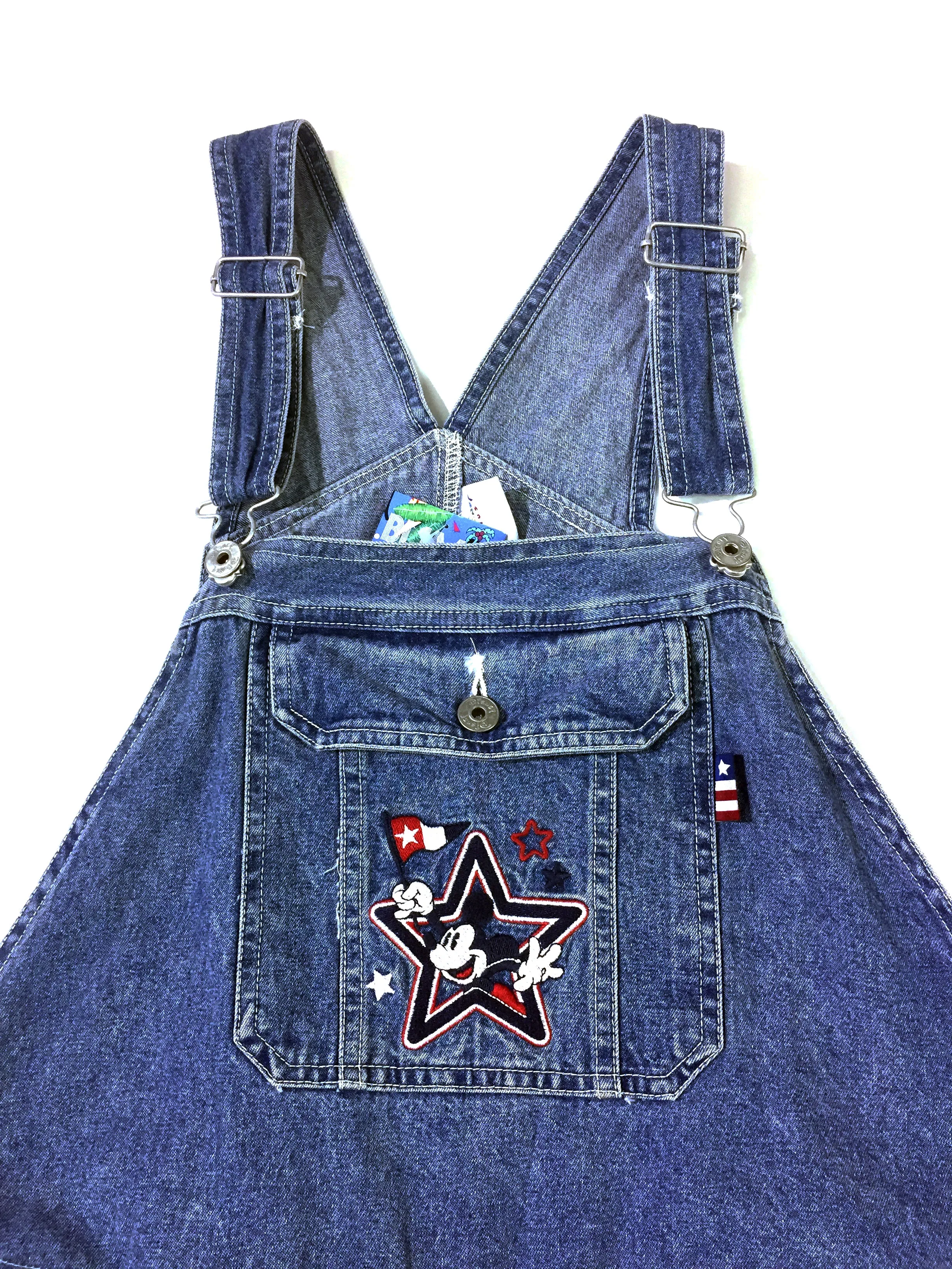 Mickey Denim Overalls