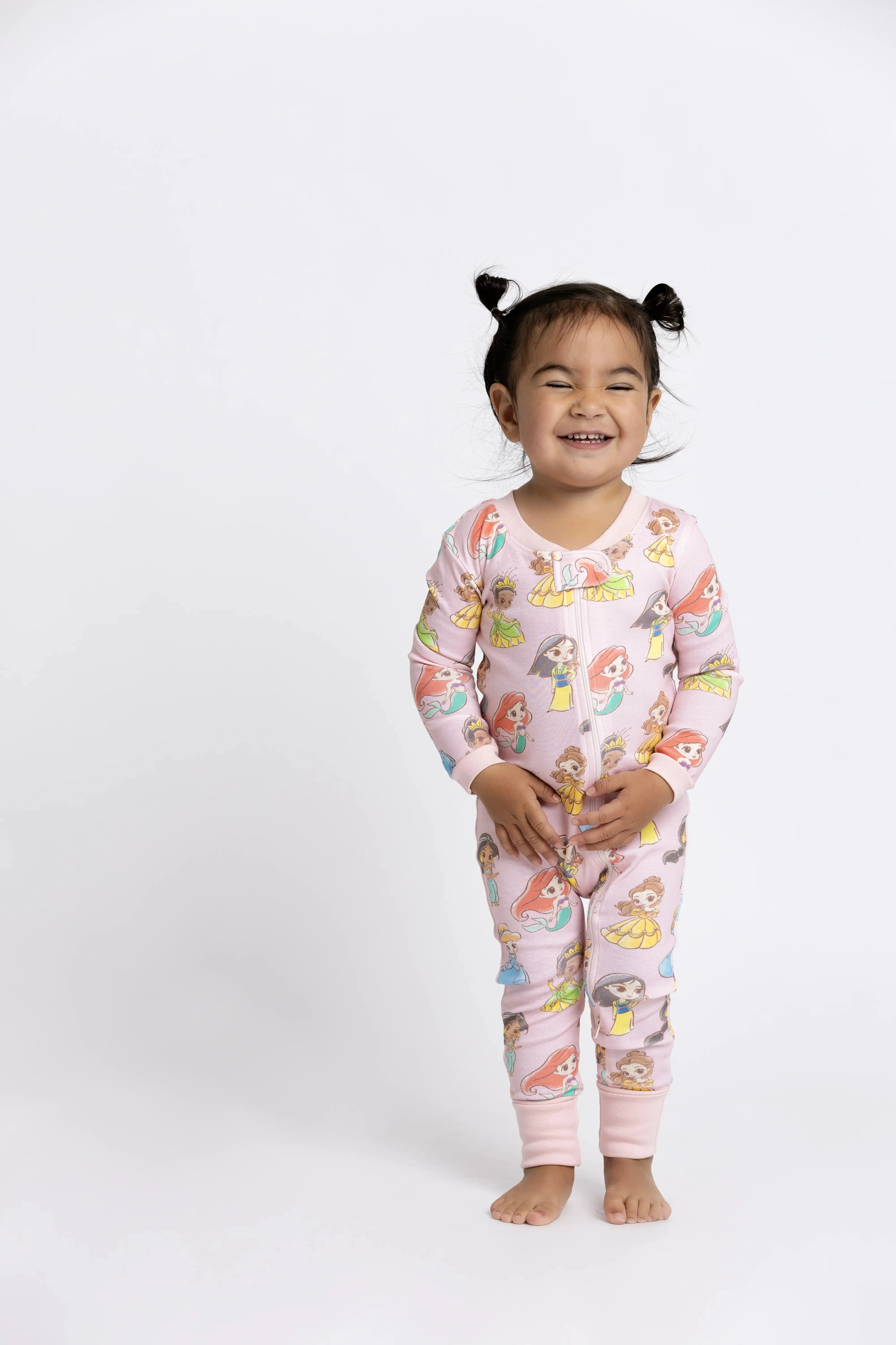 One-Piece Baby Pajamas_Disney Princess Characters