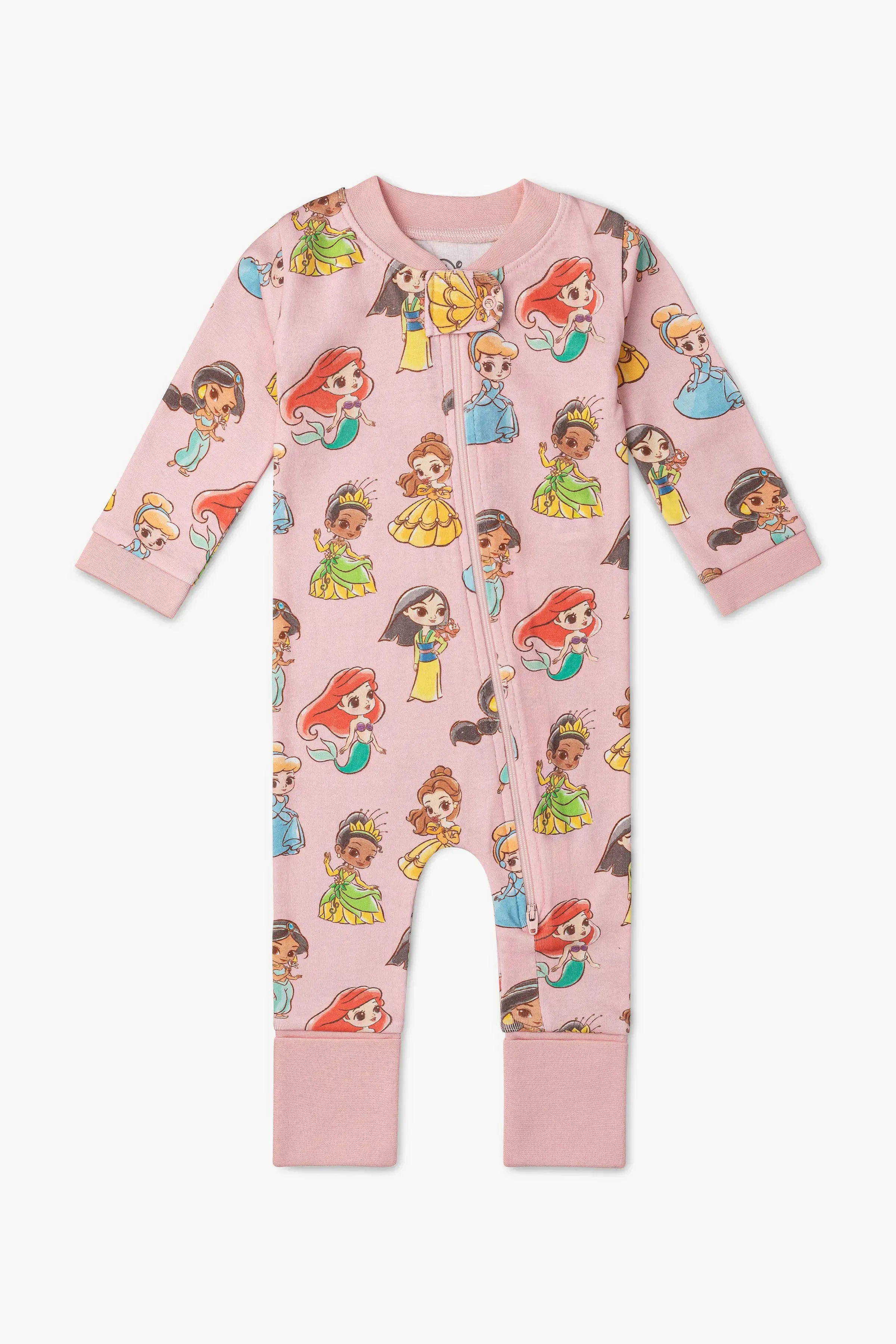 One-Piece Baby Pajamas_Disney Princess Characters