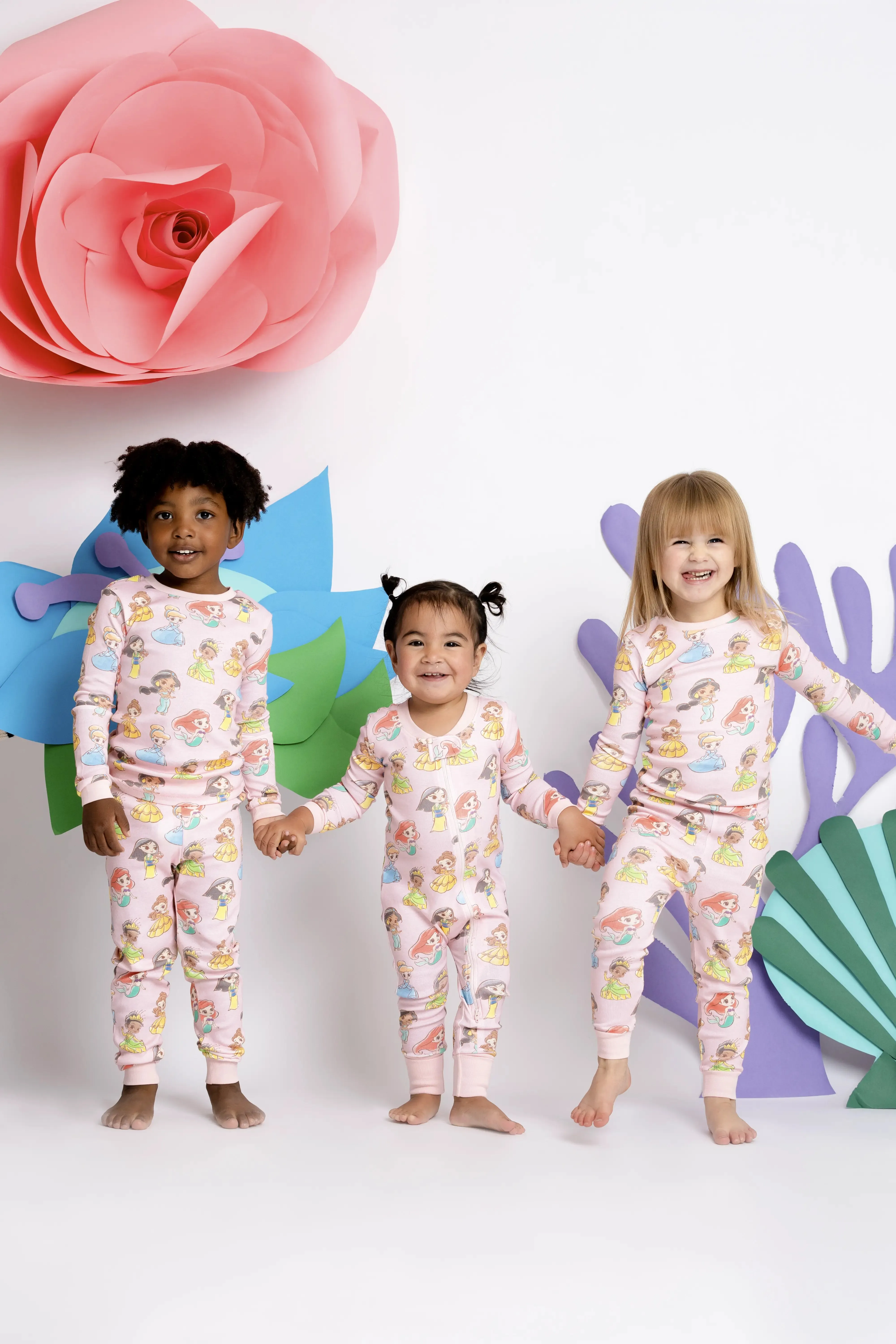 One-Piece Baby Pajamas_Disney Princess Characters