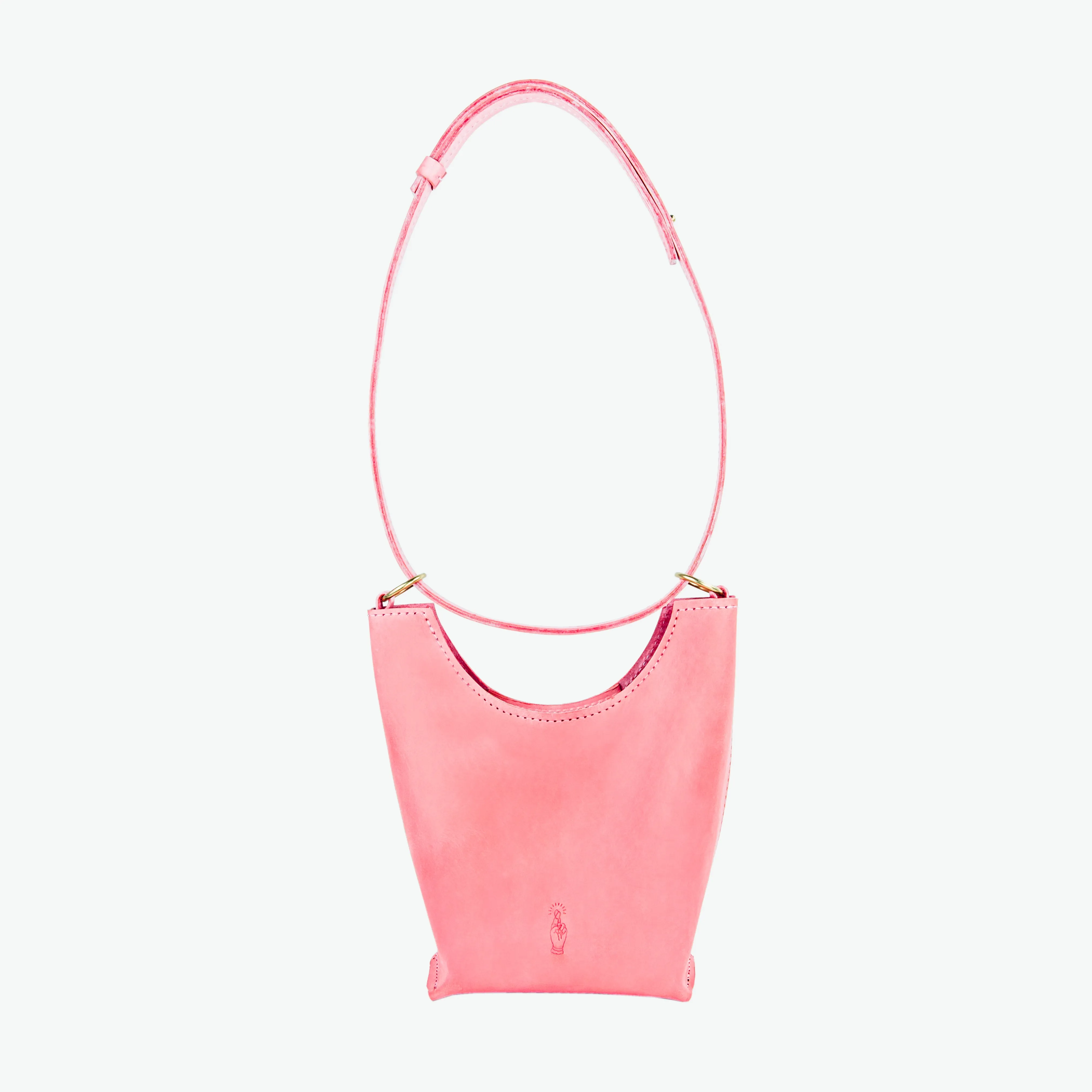 Phoebe Crossbody Tote - Pink Salt
