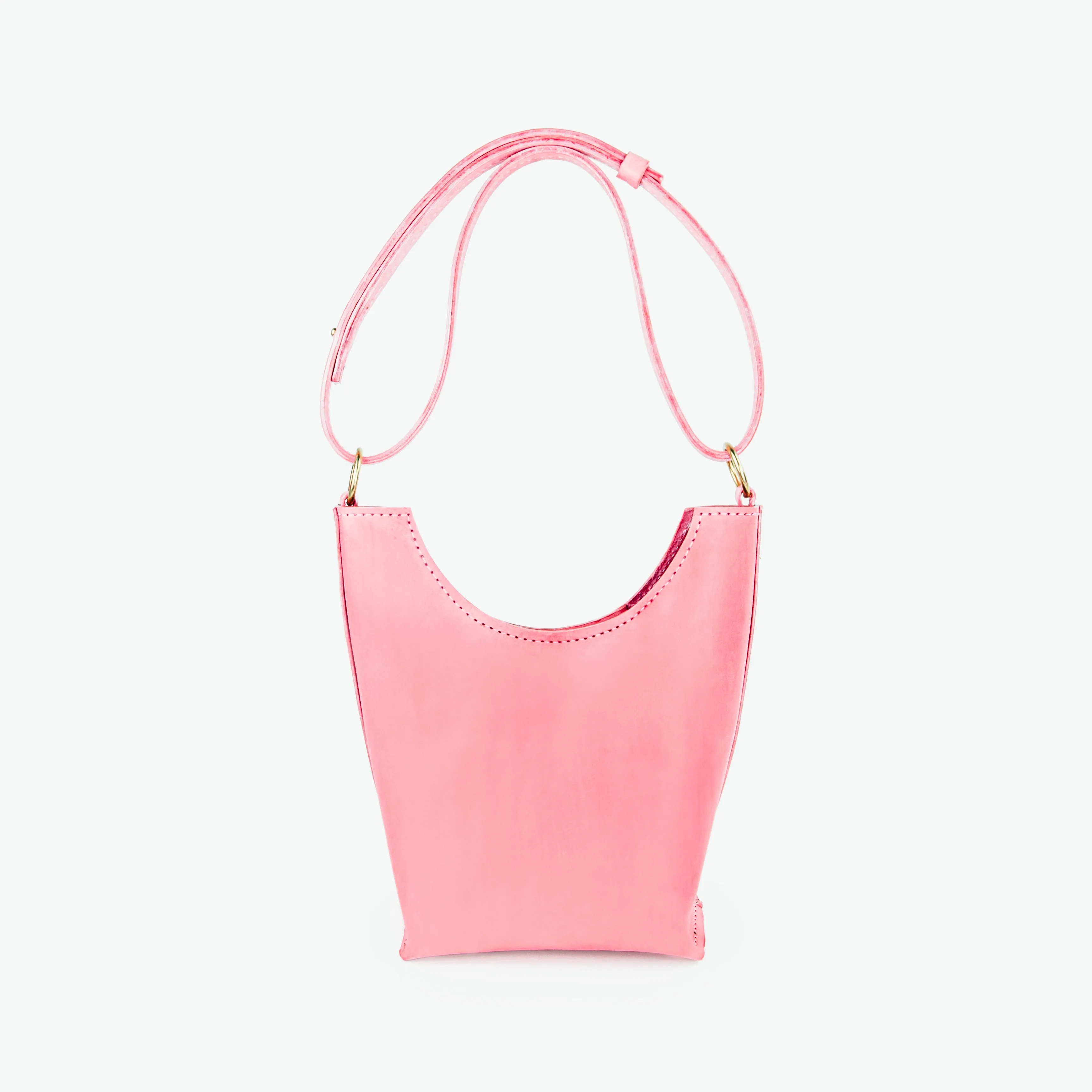Phoebe Crossbody Tote - Pink Salt