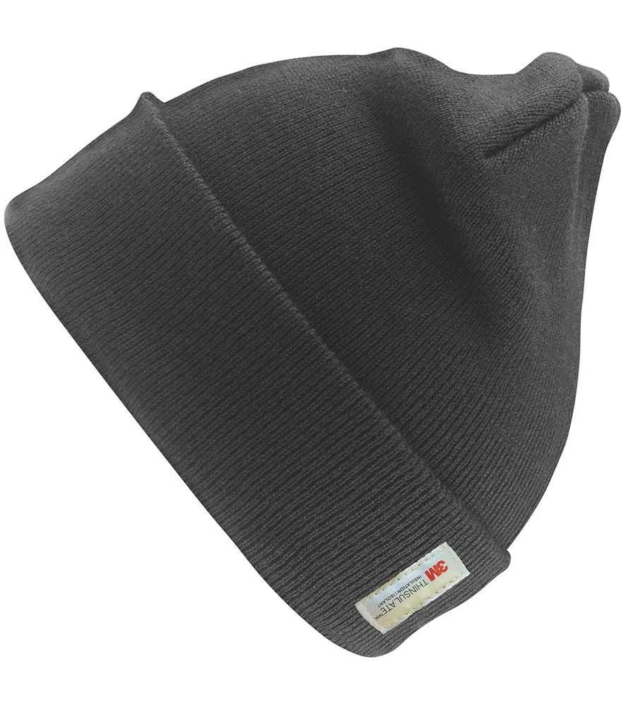 Result Woolly Ski Hat with Thinsulate™ Insulation | Charcoal