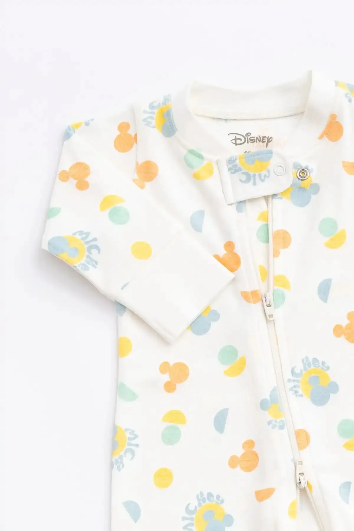 SALE - One-Piece Baby Footed Pajamas_Summer Mickey Mouse