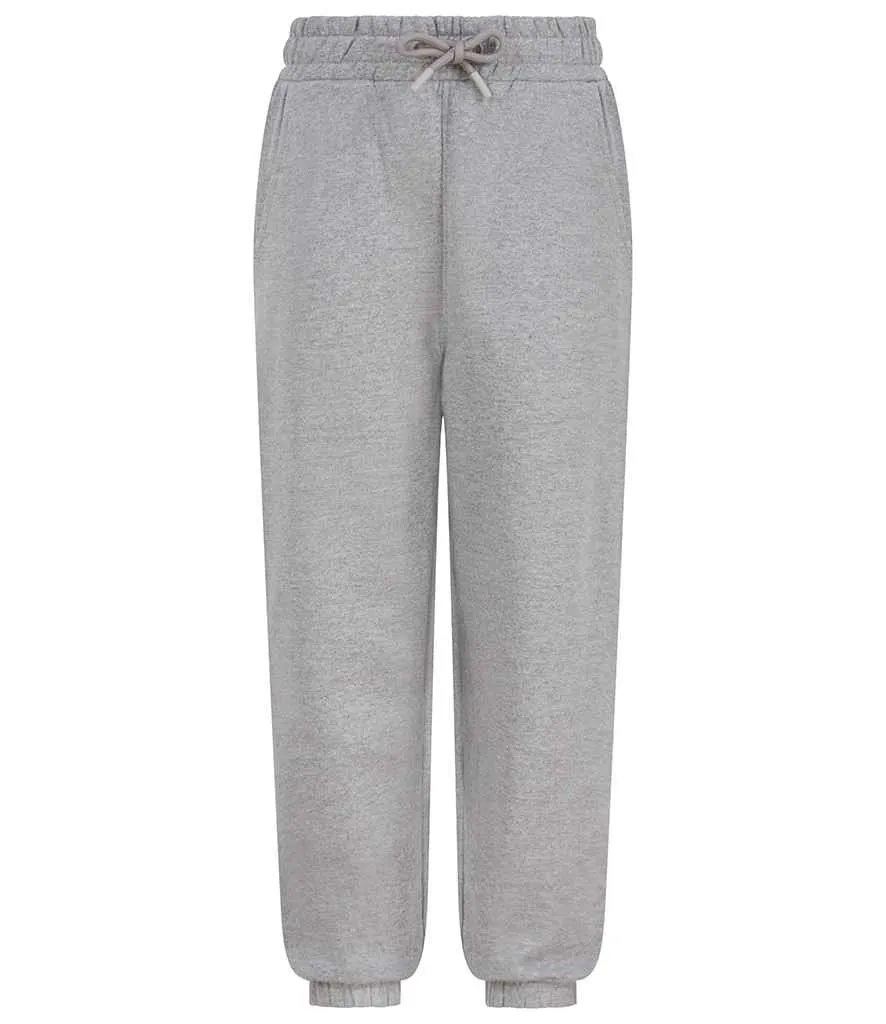 SF Clothing Kids Sustainable Fashion Cuffed Joggers | Heather Grey
